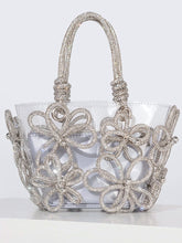 Isha Diamond Flower Transparent Tote Bag